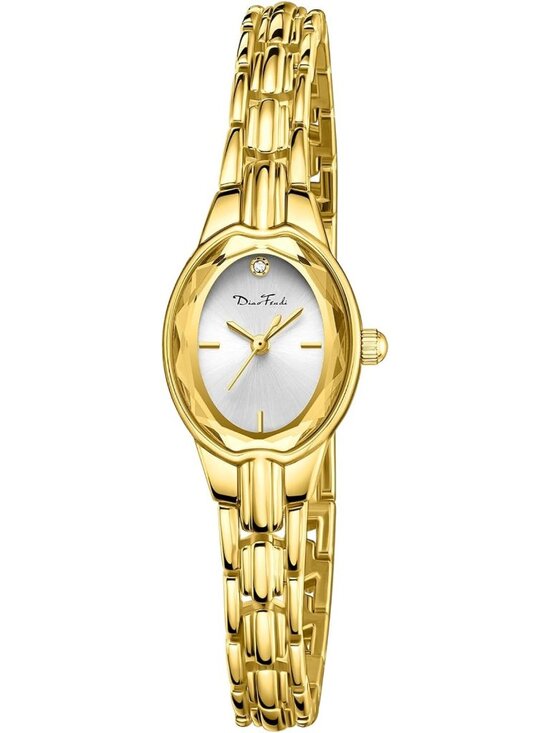 Elegant Gold Quartz Wrist Watch for Women | Easy Read Vintage Bracelet Style main image 4